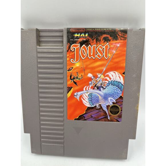 Joust NES (Nintendo Entertainment System) Tested - Picture 2 of 7